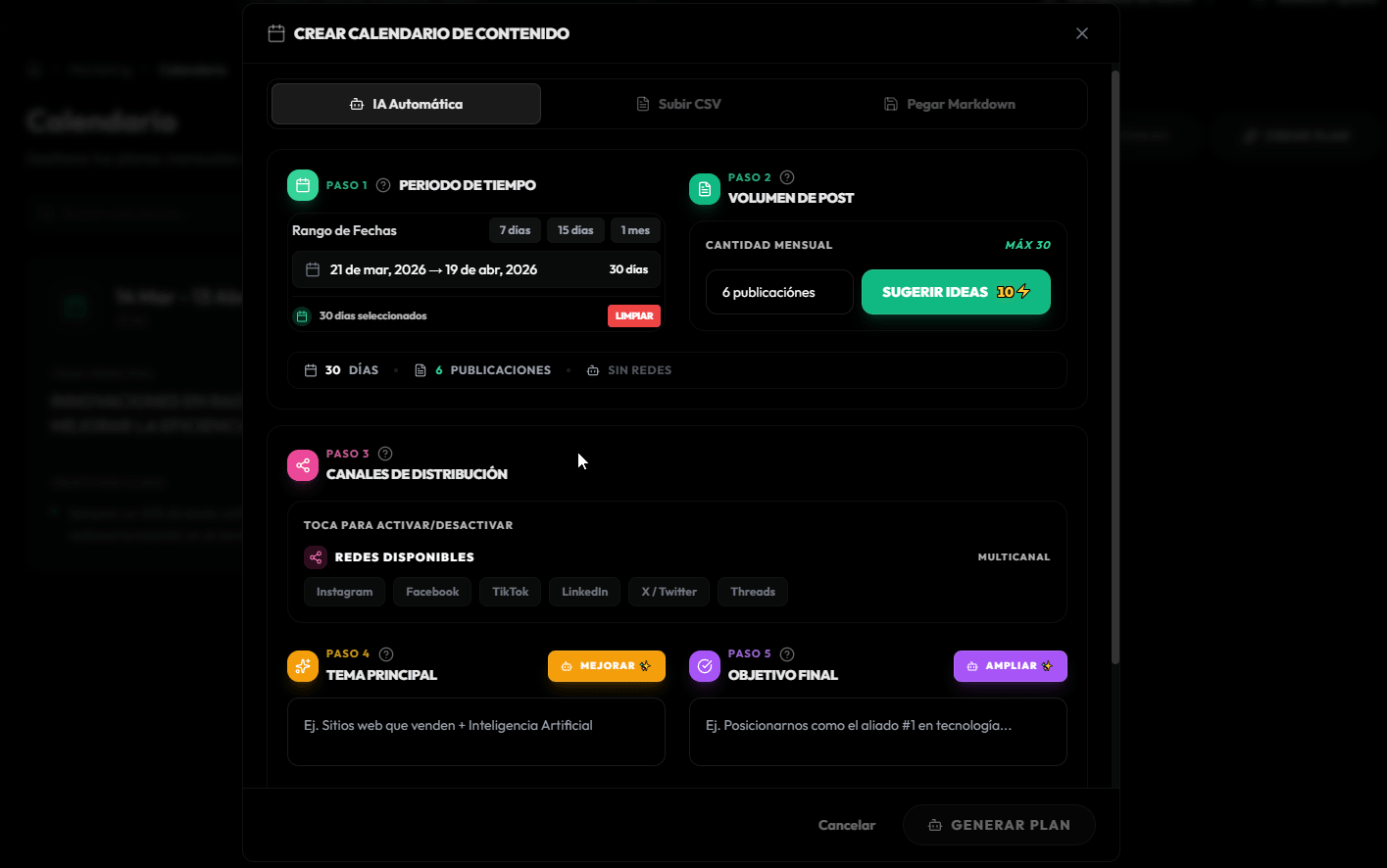 Marketing Suite Intelligence System